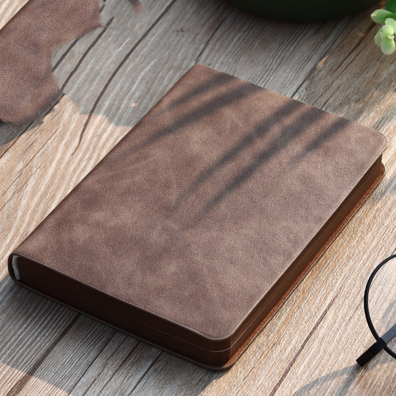 Vintage Vegan Leather Traveler's Pocket Sketchbook A6