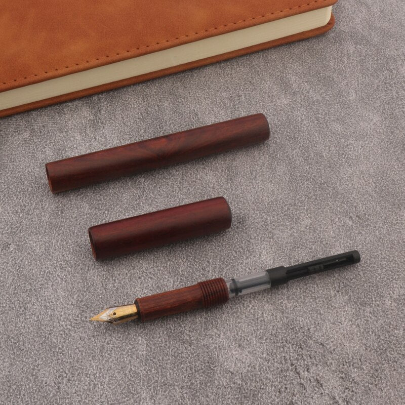 Luxury Sleek Wood Fountain Pen