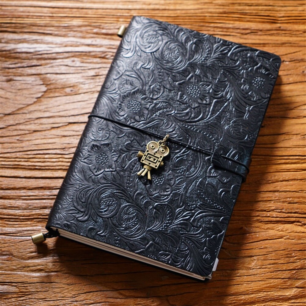 Elegant Embossed Travel Notebook