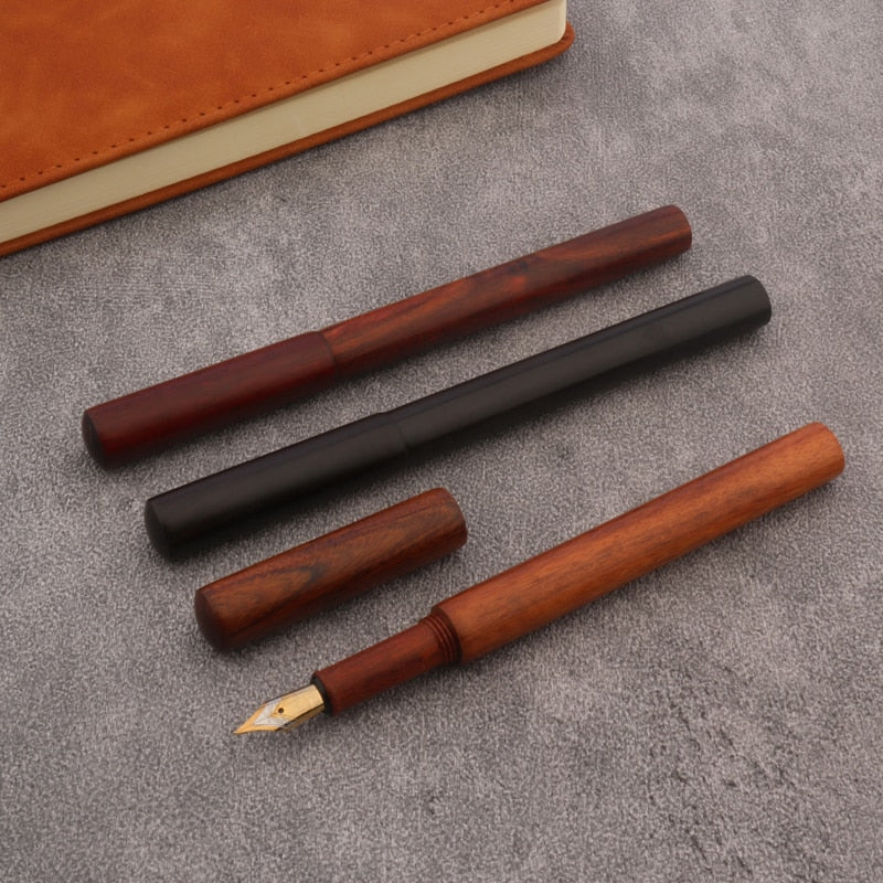 Luxury Sleek Wood Fountain Pen