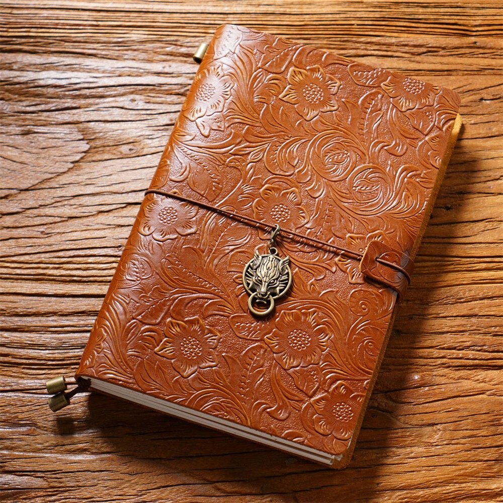 Elegant Embossed Travel Notebook