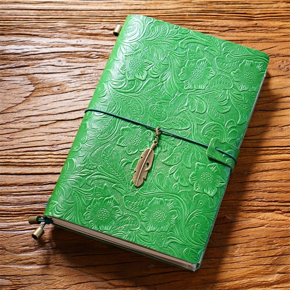 Elegant Embossed Travel Notebook