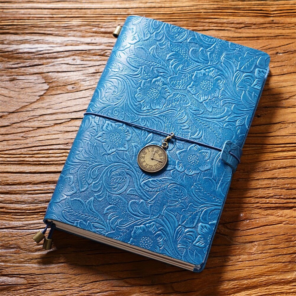 Elegant Embossed Travel Notebook
