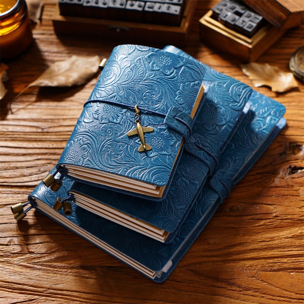 Elegant Embossed Travel Notebook