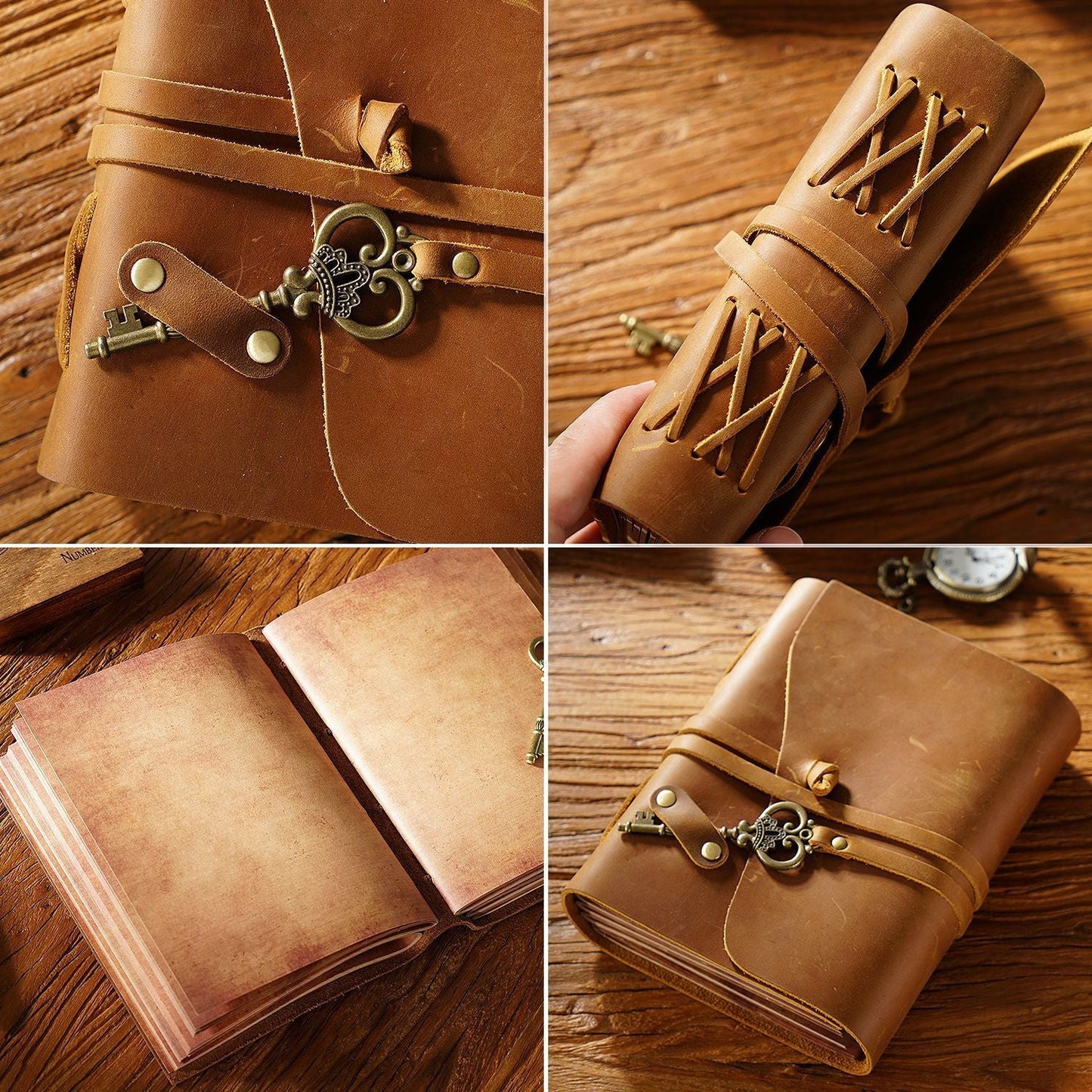 Regal Handmade Vintage Traveler's Journal