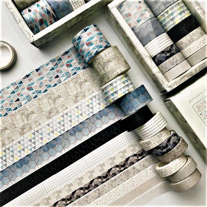 Gorgeous Washi Tape Set (12 Pieces) - The Vintage Stationery Store