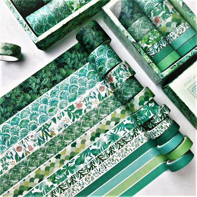 Gorgeous Washi Tape Set (12 Pieces) - The Vintage Stationery Store