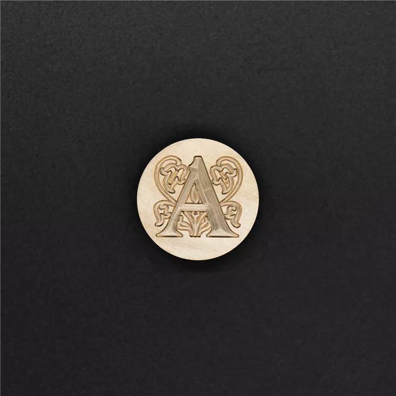 Vintage Initial Wax Stamps With Handle - The Vintage Stationery Store