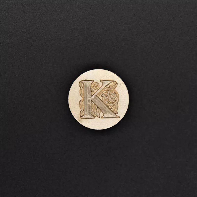 Vintage Initial Wax Stamps With Handle - The Vintage Stationery Store