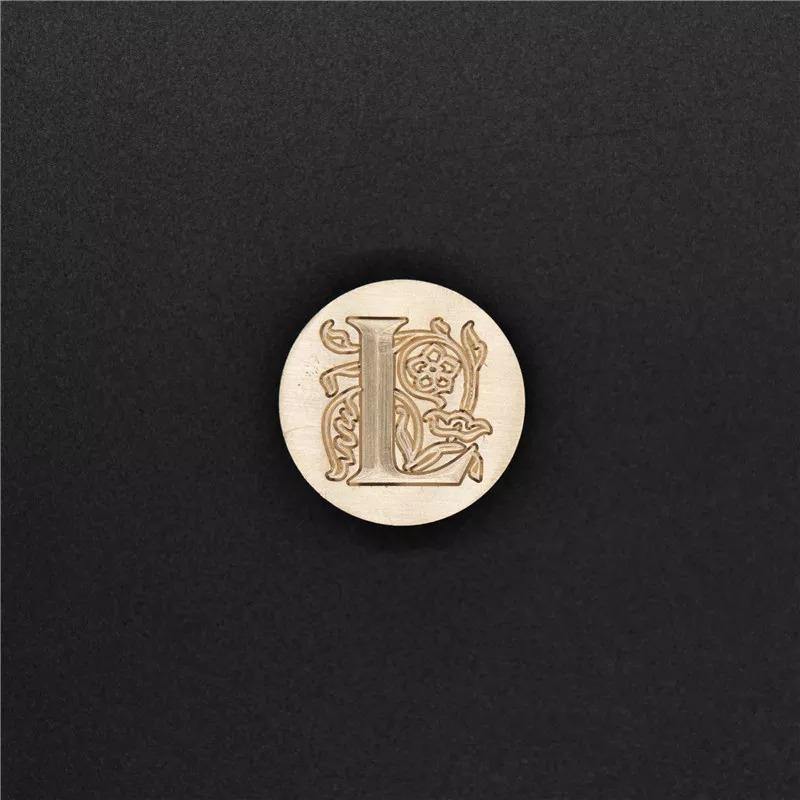 Vintage Initial Wax Stamps With Handle - The Vintage Stationery Store