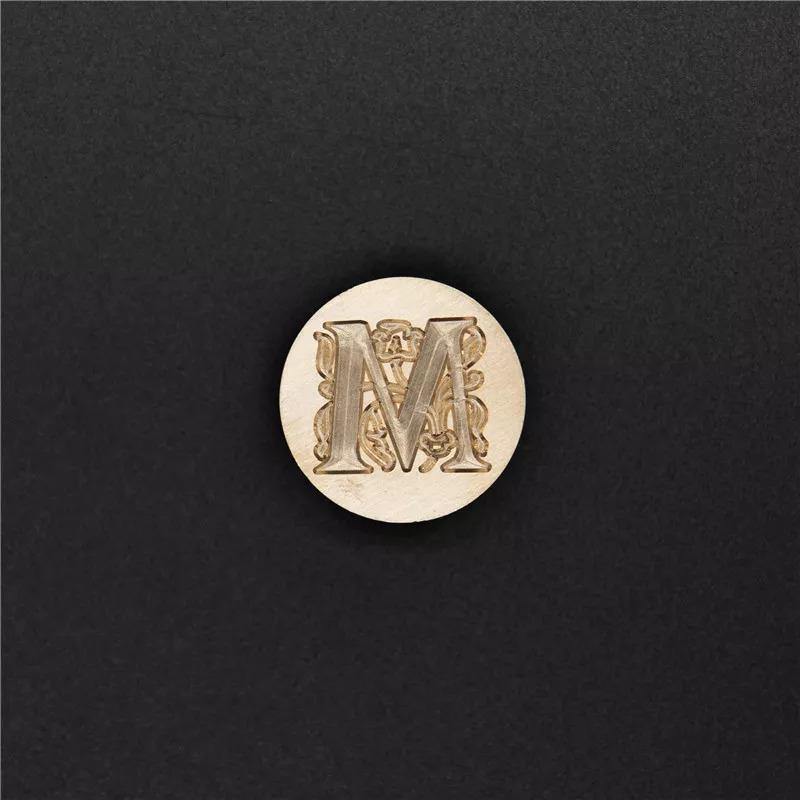 Vintage Initial Wax Stamps With Handle - The Vintage Stationery Store