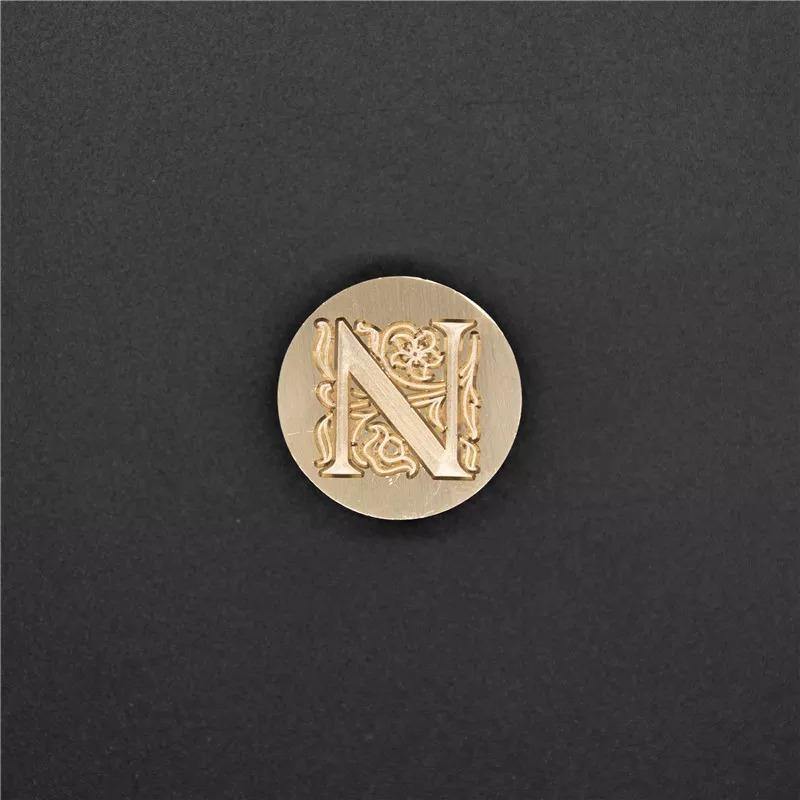 Vintage Initial Wax Stamps With Handle - The Vintage Stationery Store