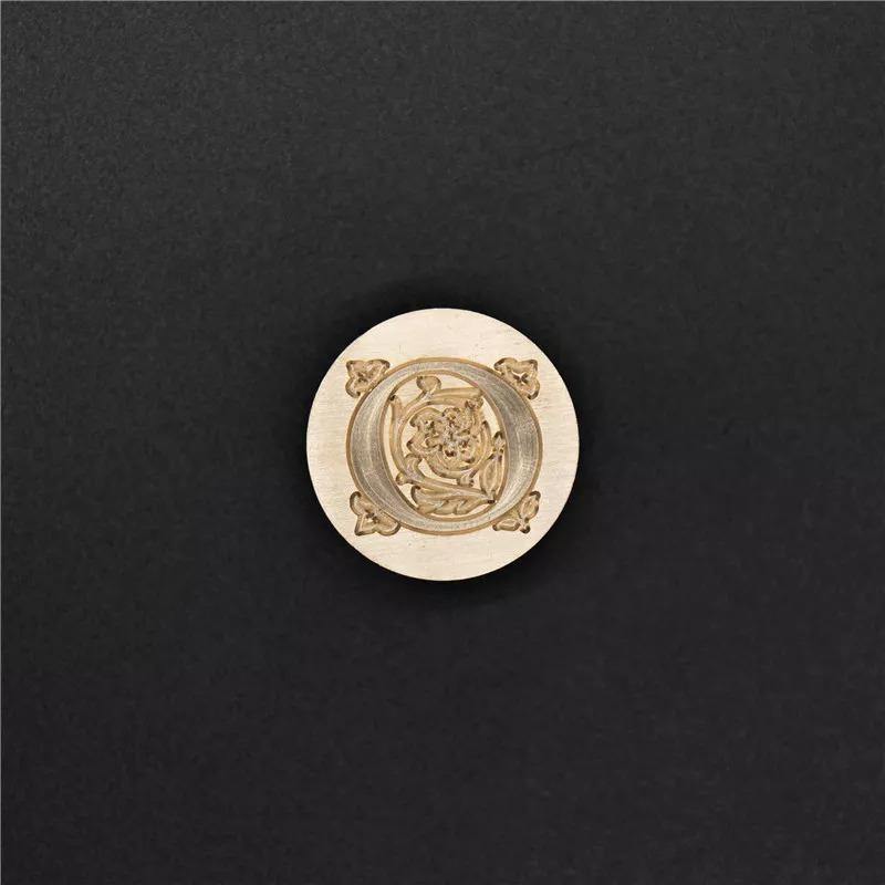 Vintage Initial Wax Stamps With Handle - The Vintage Stationery Store