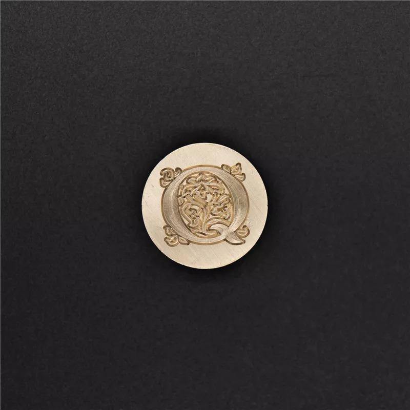 Vintage Initial Wax Stamps With Handle - The Vintage Stationery Store