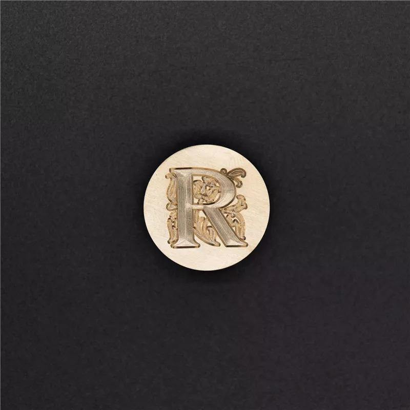 Vintage Initial Wax Stamps With Handle - The Vintage Stationery Store