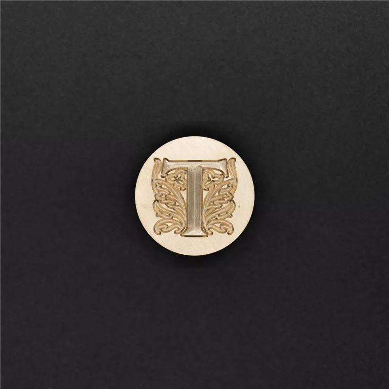 Vintage Initial Wax Stamps With Handle - The Vintage Stationery Store