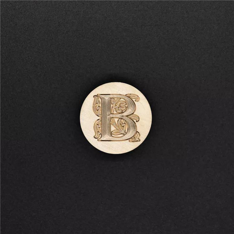 Vintage Initial Wax Stamps With Handle - The Vintage Stationery Store