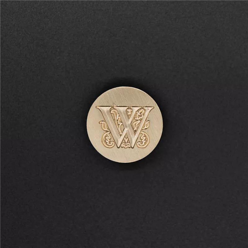 Vintage Initial Wax Stamps With Handle - The Vintage Stationery Store
