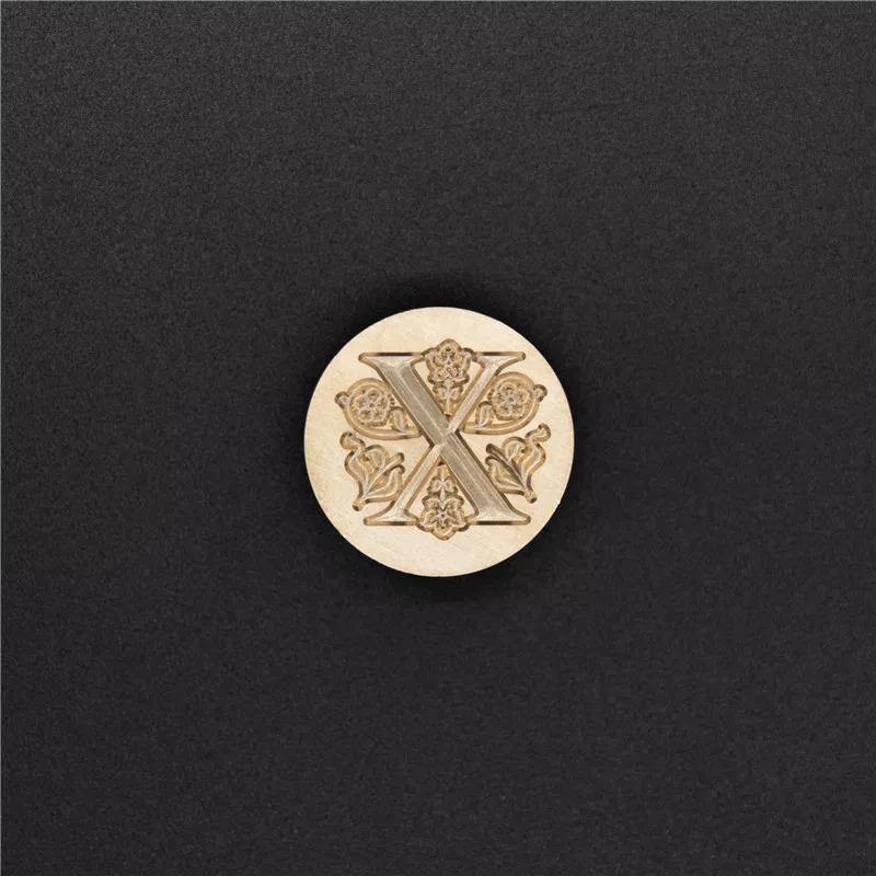 Vintage Initial Wax Stamps With Handle - The Vintage Stationery Store