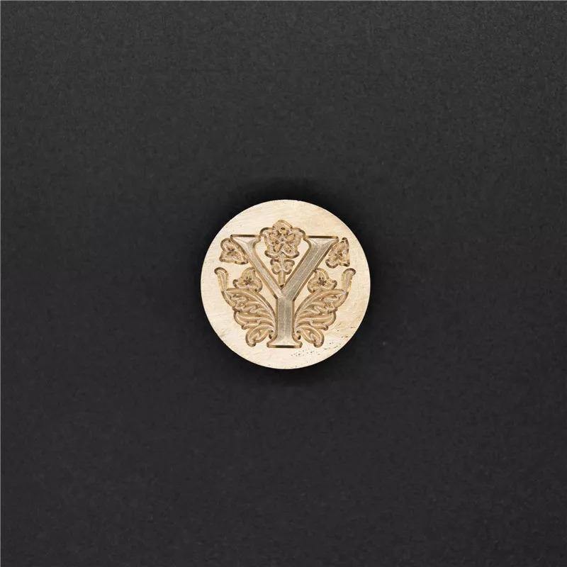 Vintage Initial Wax Stamps With Handle - The Vintage Stationery Store