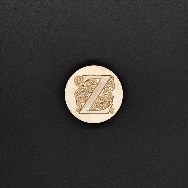 Vintage Initial Wax Stamps With Handle - The Vintage Stationery Store