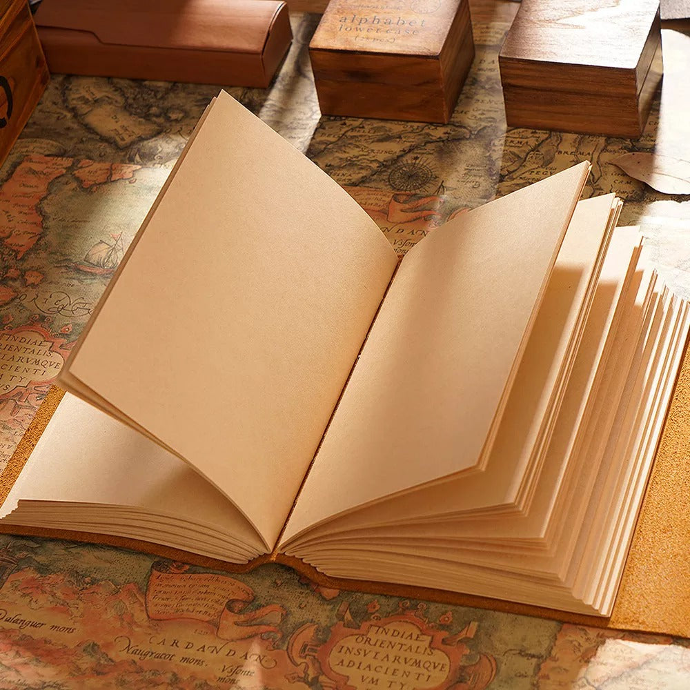 Vintage Handmade Leather Secret-Keeper Diary