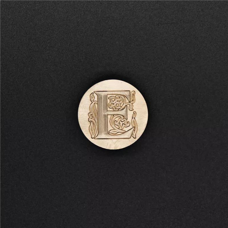 Vintage Initial Wax Stamps With Handle - The Vintage Stationery Store