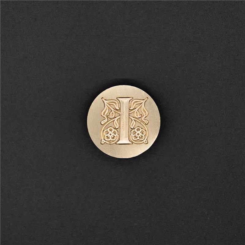 Vintage Initial Wax Stamps With Handle - The Vintage Stationery Store