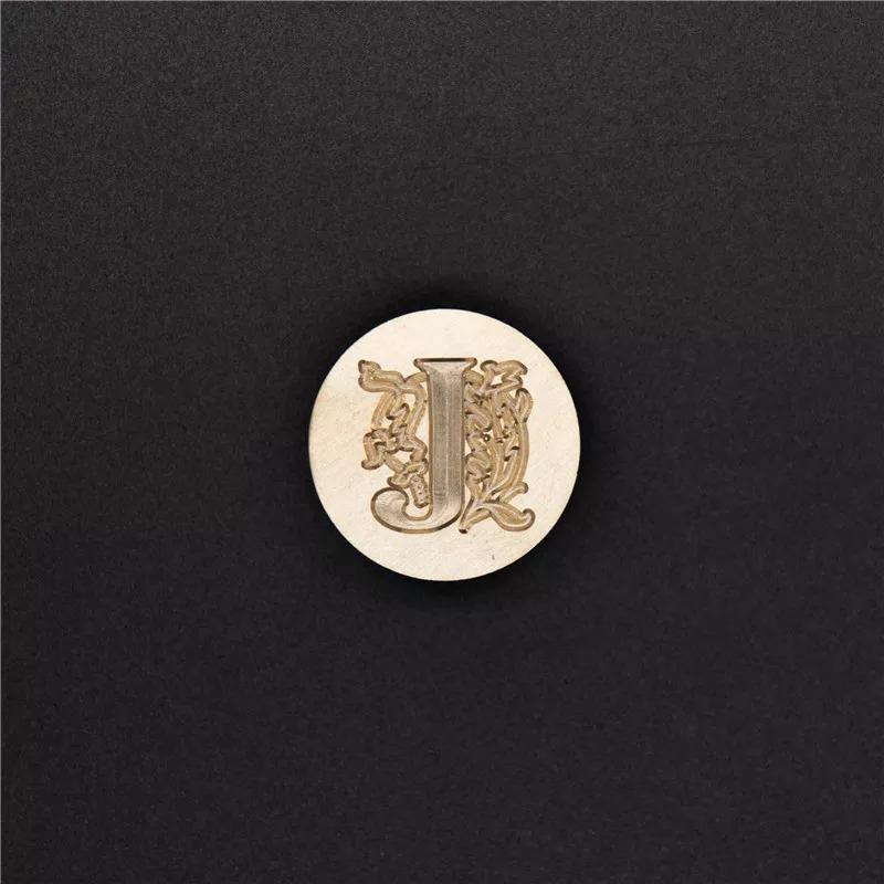 Vintage Initial Wax Stamps With Handle - The Vintage Stationery Store