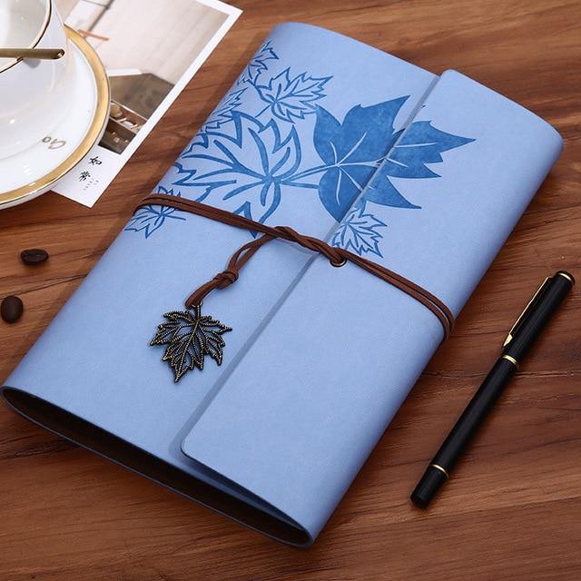 Vintage Maple Leaf Notebook - The Vintage Stationery Store
