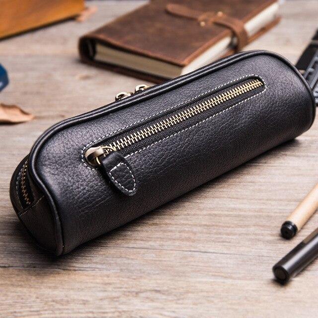 Handcrafted Leather Artists' Pouch - The Vintage Stationery Store