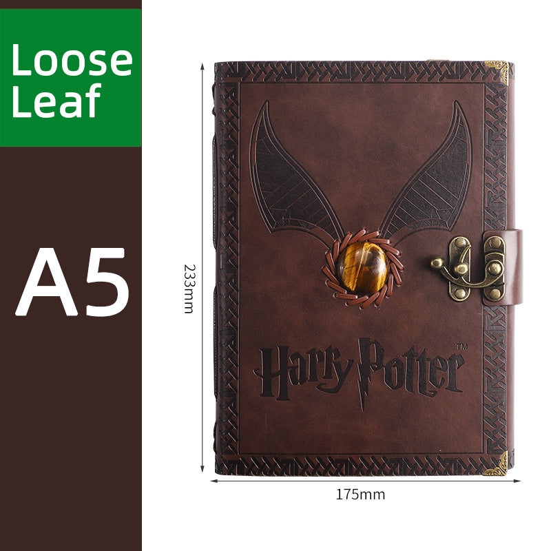 Vintage Harry Potter Golden Snitch Notebook (Limited Edition)