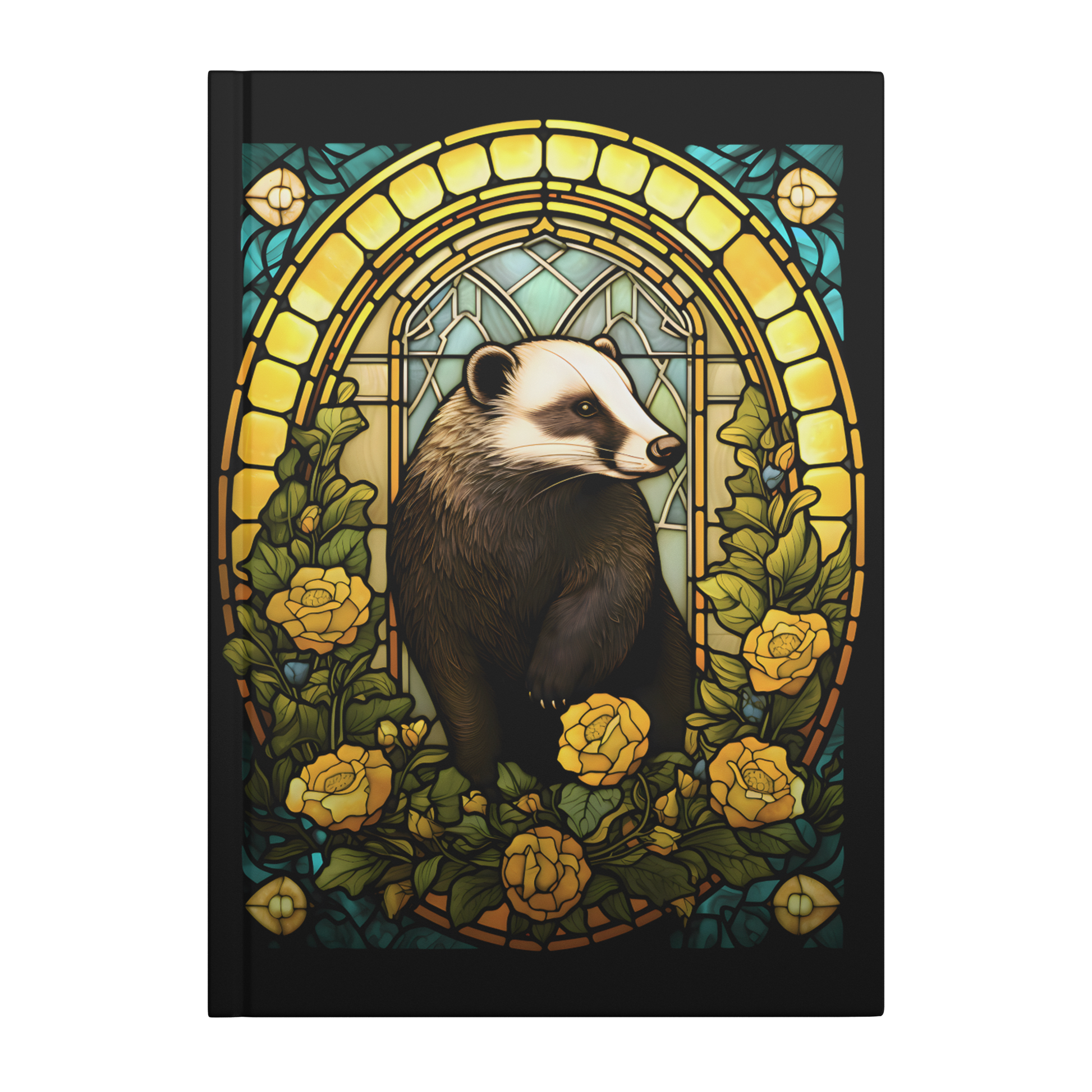 Hufflepuff_Inspired_Badger_Limited_Edit_Cover_Front_Mockup.png