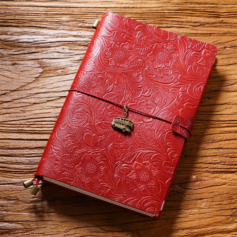 Elegant Embossed Travel Notebook