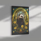 Vintage Hufflepuff Badger Canvas Print