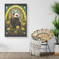 Vintage Hufflepuff Badger Canvas Print