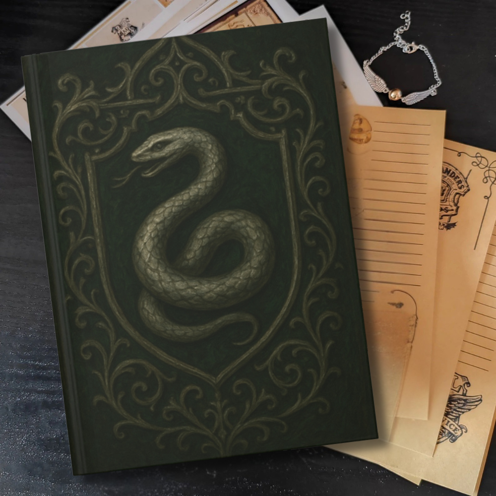 Vintage Silver Serpent Notebook [Limited Edition]