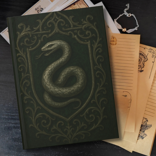 Vintage Silver Serpent Notebook [Limited Edition]