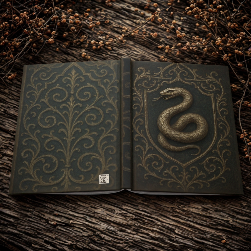 Vintage Silver Serpent Notebook [Limited Edition]