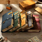 Luxe Handcrafted Italic Leather Notebook - The Vintage Stationery Store