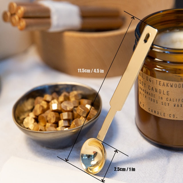 Vintage Wax Melting Spoons - The Vintage Stationery Store