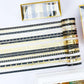 Vintage Shimmering Skinny Washi Tape Set - 20 pcs/set - The Vintage Stationery Store